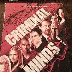 CRIMINAL MINDS SEASON FOUR 7 DVD SET